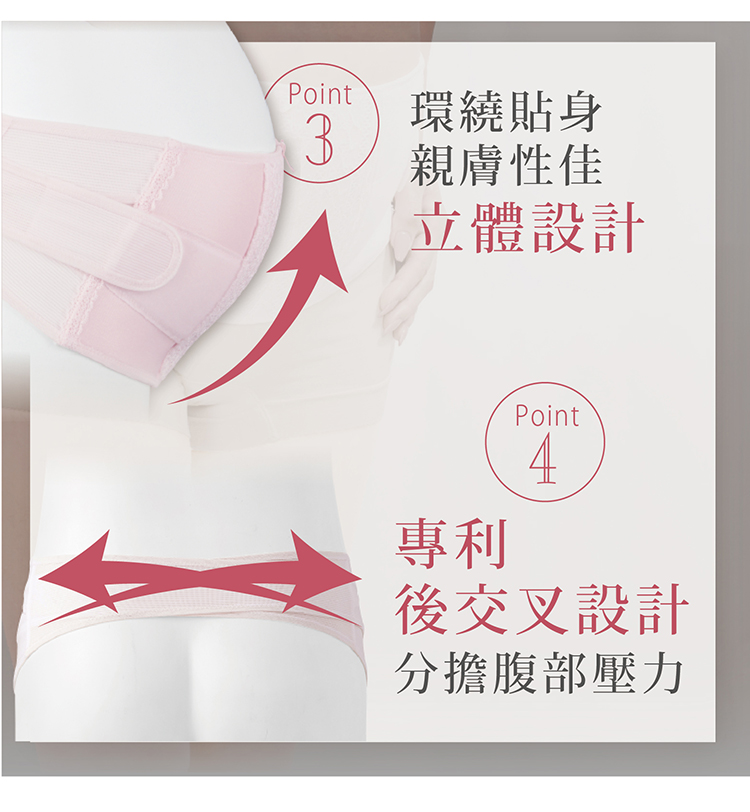 加強型護腰托腹帶